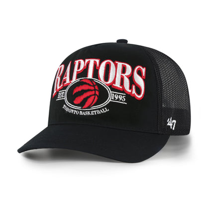 ’47 NBA Toronto Raptors Deluxia Hitch RF Adjustable Hat - Black