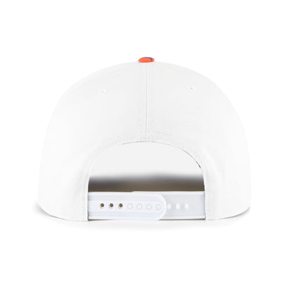 '47 NHL Edmonton Oilers Beach Side Hitch Adjustable Hat - White/Blue