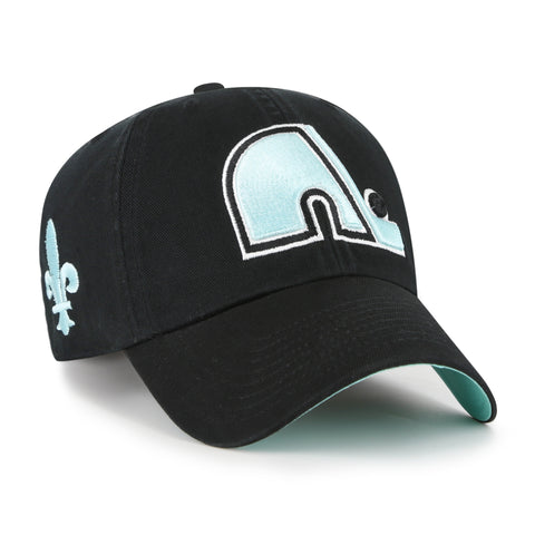 '47 MLB Montreal Expos Black Mint Double Under Clean Up Adjustable Hat - Black