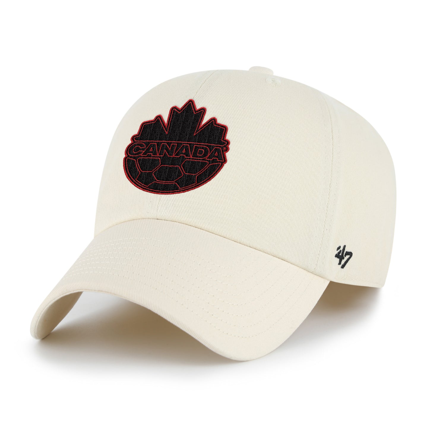 47 Canada Soccer Clean Up Hat - White