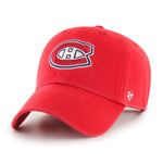 '47 NHL Montreal Canadiens Vintage Clean Up Adjustable Hat - Red