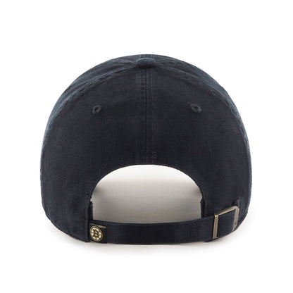 Men's Boston Bruins '47 Black Team Clean Up Cap