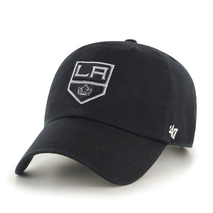 Los Angeles Kings '47 NHL Black Clean Up Adjustable Cap