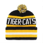 '47 CFL Hamilton Tiger-Cats Bering Cuff Knit Cap - Black/Yellow