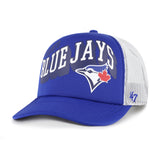 '47 MLB Toronto Blue Jays Meander Trucker Snapback Cap - Blue