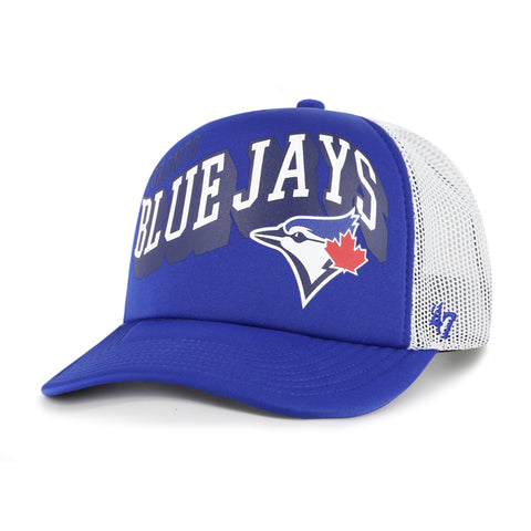 '47 MLB Toronto Blue Jays Meander Trucker Snapback Cap - Blue