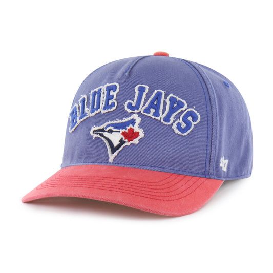 47 MLB Toronto Blue Jays Calderwood Hitch RF Adjustable Snapback - Blue/Red