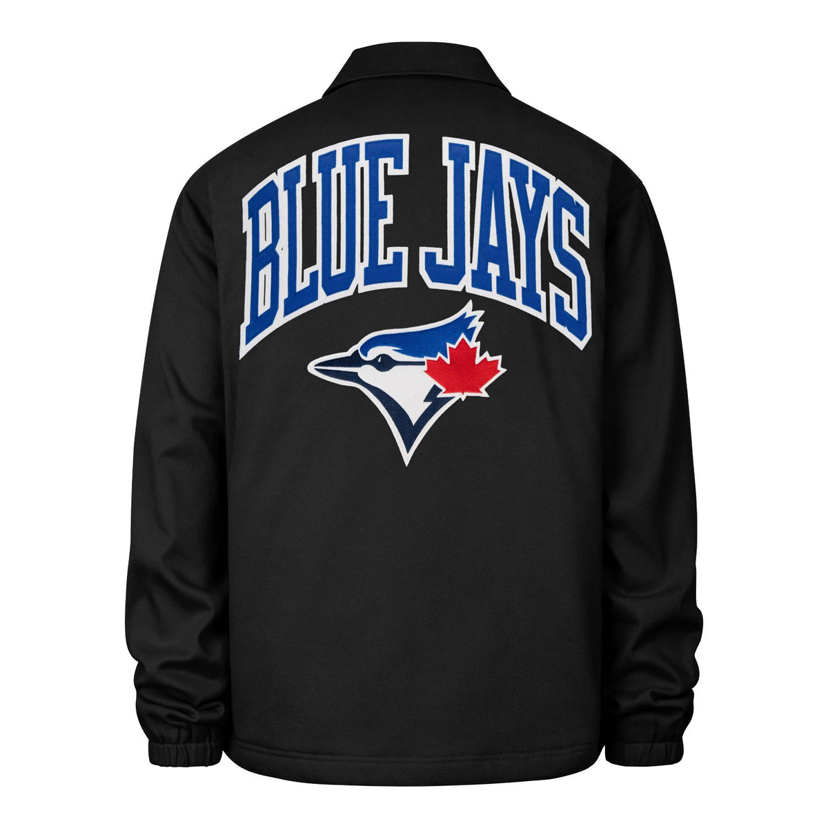 47 MLB Toronto Blue Jays Retread Coaches Jacket - Black