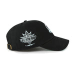 '47 NHL Vancouver Canucks Black Mint Double Under Clean Up Adjustable Hat - Black