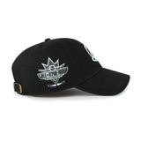 '47 NHL Vancouver Canucks Black Mint Double Under Clean Up Adjustable Hat - Black