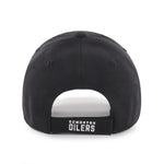 47 Men's Edmonton Oilers Black/White MVP Adjustable Hat - One Size