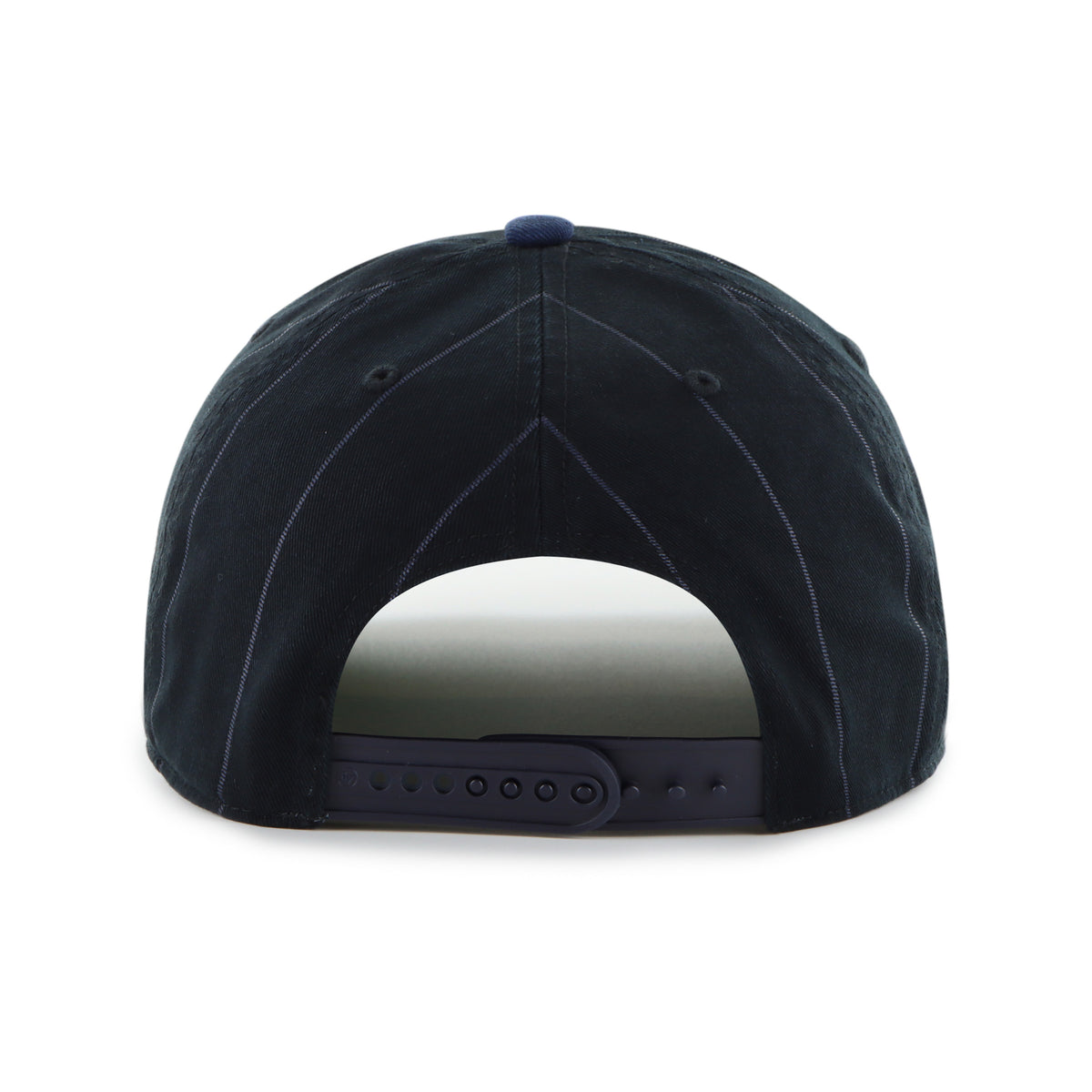 '47 MLB New York Yankees Pinstripe Hitch Snapback Hat - Black/Navy