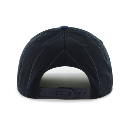 '47 MLB New York Yankees Pinstripe Hitch Snapback Hat - Black/Navy