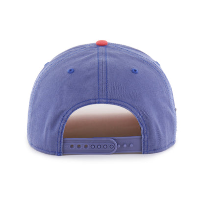 47 MLB Toronto Blue Jays Calderwood Hitch RF Adjustable Snapback - Blue/Red