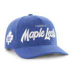47 NHL Toronto Maple Leafs Crosstown Cord Hitch Snapback Hat - Blue