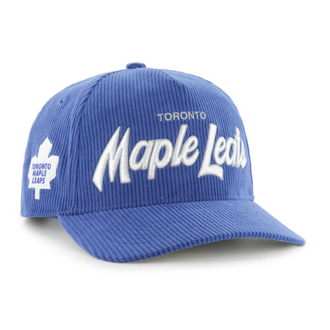 47 NHL Toronto Maple Leafs Crosstown Cord Hitch Snapback Hat - Blue
