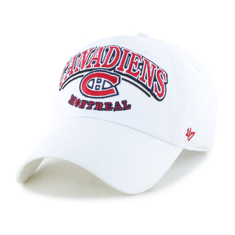 47 NHL Montreal Canadiens Adjustable Stark Clean Up - White