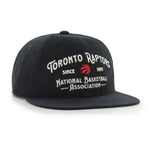 '47 NBA Toronto Raptors Championship Whitlock Captain RL Corduroy Snapback -  Black