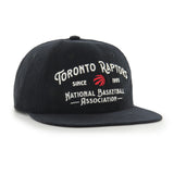 '47 NBA Toronto Raptors Championship Whitlock Captain RL Corduroy Snapback -  Black