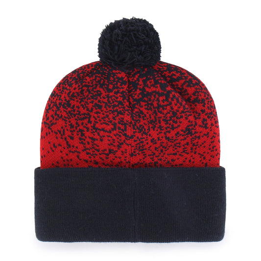 '47 NFL New England Patriots  Fizzle Cuff Knit Beanie - Navy/Red