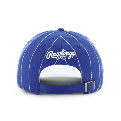 '47 MLB Chicago Cubs Rawlings Pinstripe Hitch Adjustable Hat - Blue