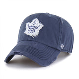 '47 NHL Toronto Maple Leafs Weathered Clean Up Adjustable Hat  - Navy