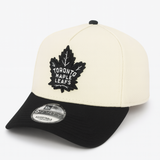 New Era NHL Toronto Maple Leafs 9FORTY Adjustable Snapback Hat - White/Black