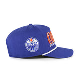 47 NHL Edmonton Oilers Byline Hitch Snapback - Blue