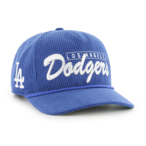 47 Hitch Los Angeles Dodgers MLB 47 Royal Double Header Cord Hitch Snapback