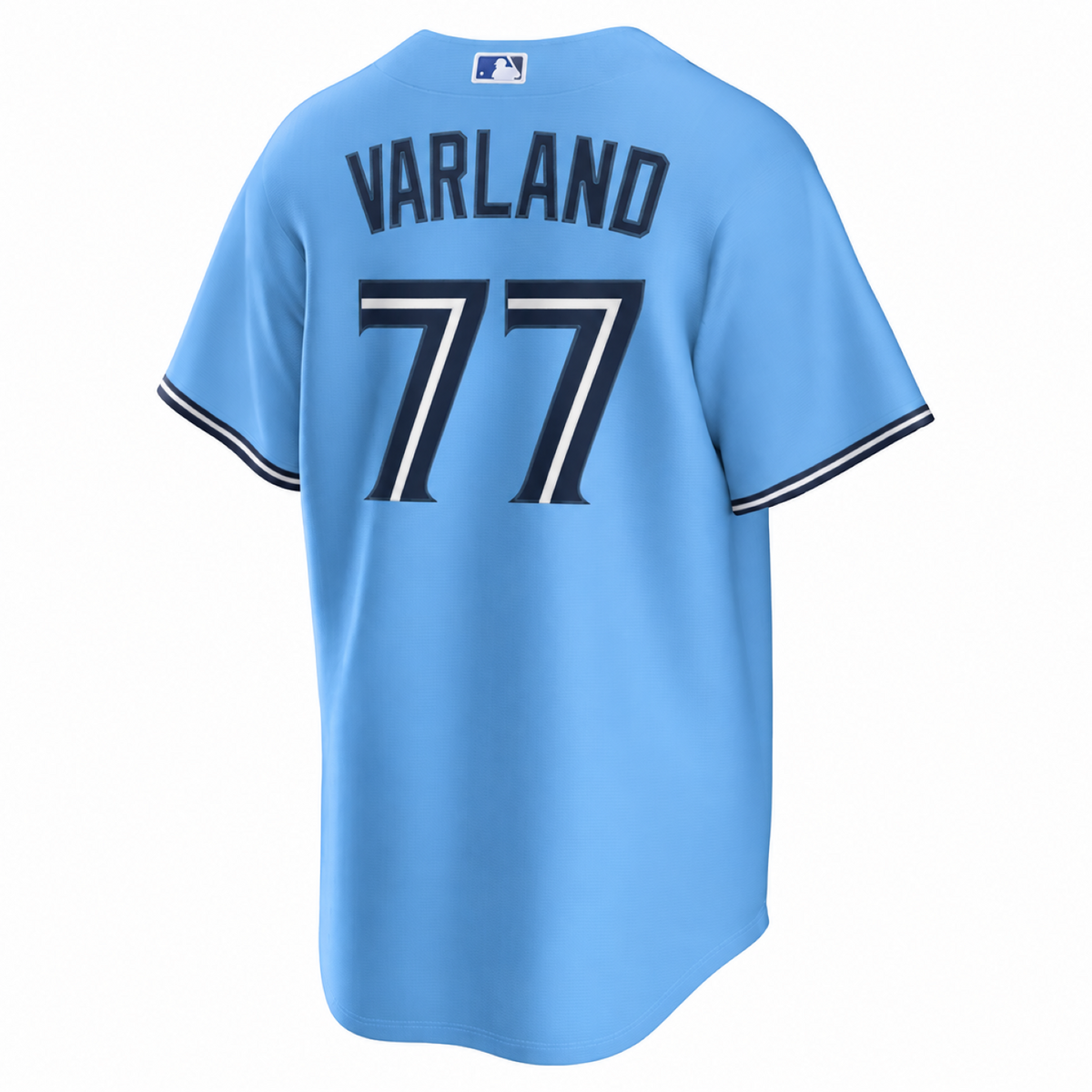 Nike Mens MLB Toronto Blue Jays Louis Varland #77 Replica Jersey - Powder Blue
