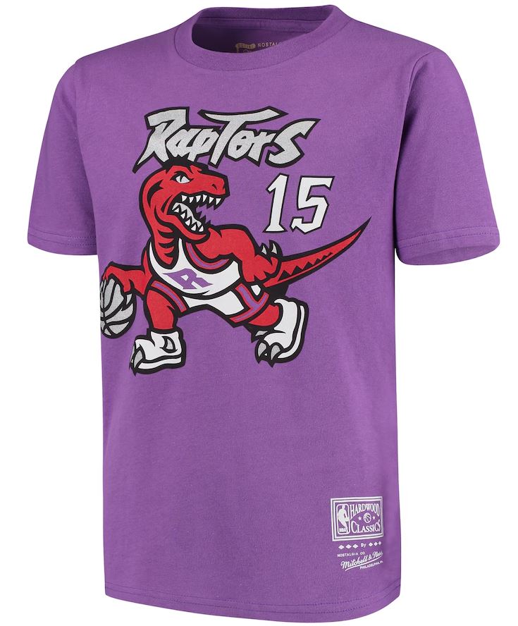 Mitchell & Ness Youth NBA Toronto Raptors Vince Carter Retro Dino