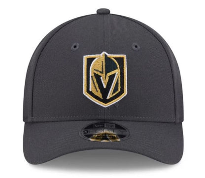 New Era NHL Vegas Golden Knights 9FORTY M-Crown Adjustable Snapback Hat - Grey