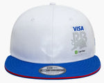 New Era 9FIFTY Formula 1 Visa Cash App Racing Bulls M/L Adjustable Snapback Hat - White