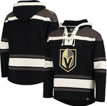 Men's Vegas Golden Knights Lacer Hoodie - Charcoal and Cream