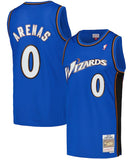 Mitchell & Ness NBA Washington Wizards Gilbert Arenas #0 2004-05 HWC Swingman Jersey - Royal Blue