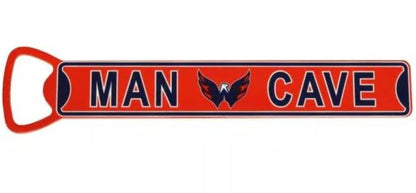 NHL Man Cave 7” SUPER STEEL MAGNET WITH BOTTLE OPENER