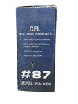 CFL Toronto Argonauts Derel Walker #87 Exclusive Bobblehead 2019