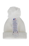 MLB Toronto Blue Jays Ladies Cuff Knit - White