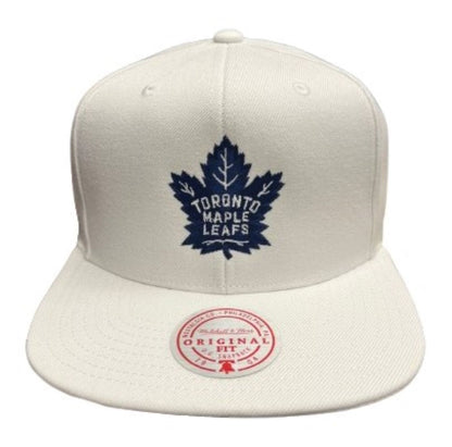 Mitchell & Ness NHL Toronto Maple Leafs Original Fit Adjustable Snapback Hat - White