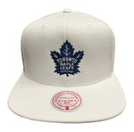 Mitchell & Ness NHL Toronto Maple Leafs Original Fit Adjustable Snapback Hat - White