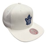 Mitchell & Ness NHL Toronto Maple Leafs Original Fit Adjustable Snapback Hat - White