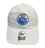 '47 Clean Up NHL Edmonton Oilers 1979 Adjustable Hat - White