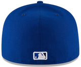 New Era 59FIFTY MLB Toronto Blue Jays Embroidered World Series 2025 Fitted Hat - White/Royal Blue