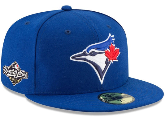 New Era 59FIFTY MLB Toronto Blue Jays Embroidered World Series 2025 Fitted Hat - Royal Blue