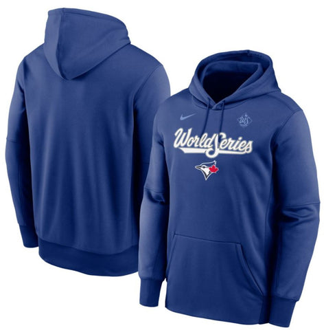 Nike MLB Toronto Blue Jays 2025 World Series Participant Dugout Hoodie - Royal Blue