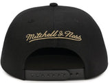 Mitchell & Ness MLB Toronto Blue Jays 2025 World Series Adjustable A-Frame Snapback Hat - Black/Gold