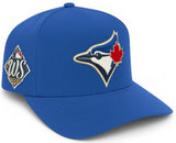 Mitchell & Ness MLB Toronto Blue Jays 2025 World Series Adjustable A-Frame Snapback Hat - Royal Blue