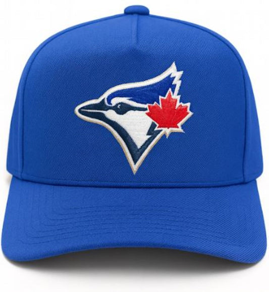 Mitchell & Ness MLB Toronto Blue Jays 2025 World Series Adjustable A-Frame Snapback Hat - Royal Blue