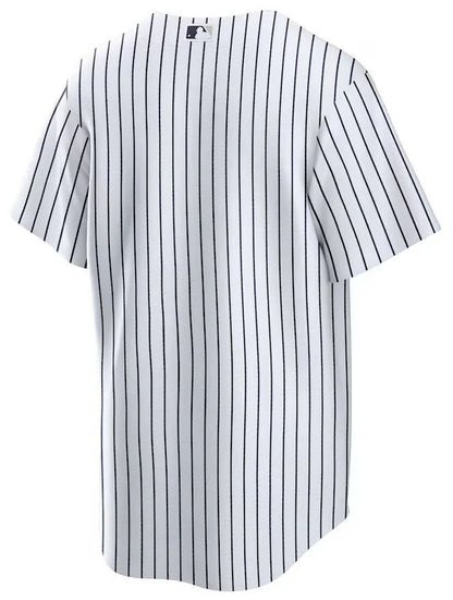 Men's Nike MLB New York Yankees Pinstripe Replica Blank Jersey - White