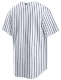 Men's Nike MLB New York Yankees Pinstripe Replica Blank Jersey - White